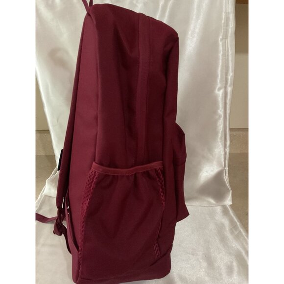 JanSport 15" Burgundy Backpack With Padded Straps & Multiple Compartments For Ev - Picture 5 of 7